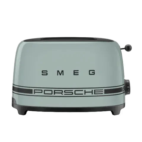 Smeg Porsche x Retro Style 2-Slice Toaster, 950W Shade Green TSF01PSGEU