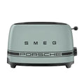 Smeg Porsche x Retro Style 2-Slice Toaster, 950W Shade Green TSF01PSGEU