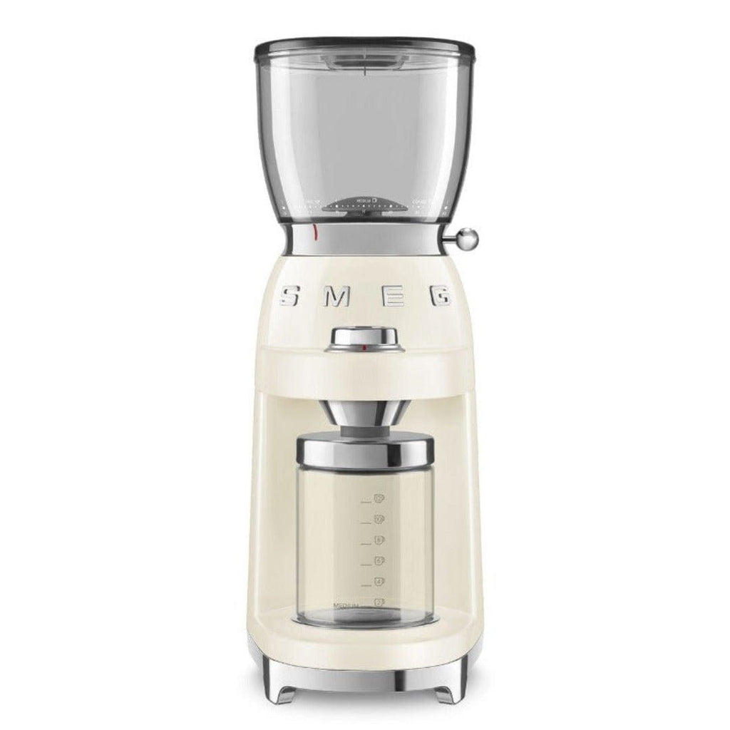Smeg 150W Retro Coffee Grinder Cream CGF01CR