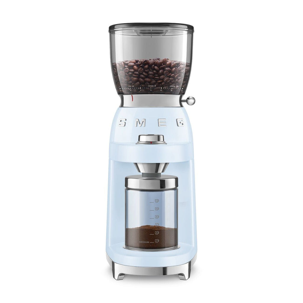 Smeg 150W Retro Coffee Grinder Pastel Blue CGF01PB