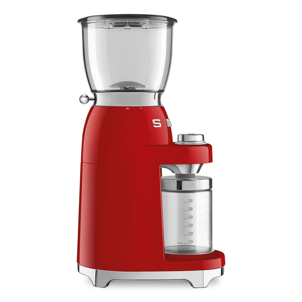 Smeg 150W Retro Coffee Grinder Red CGF01RD