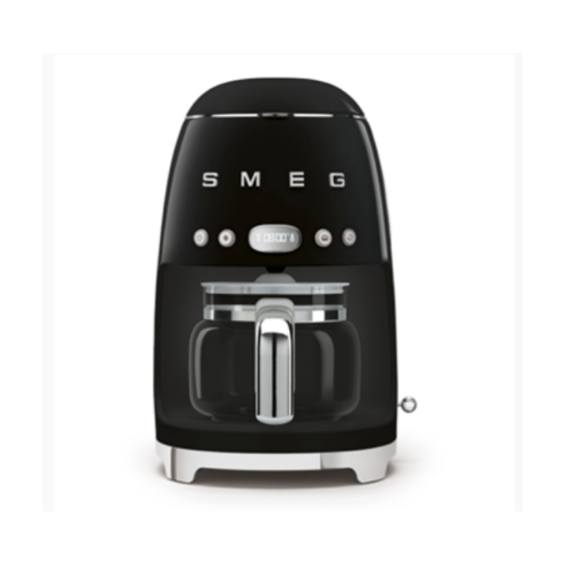 Smeg Retro Drip Filter Coffee Machine Black DCF02BLSA