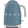 Smeg Retro 50's Style 1.7 Litre Matt Electric Kettle Storm Blue KLF03SBMEU