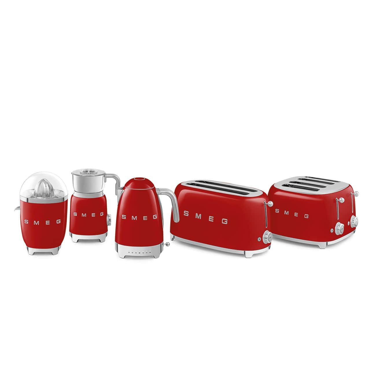 Smeg Temperature Kettle Red 1.7 Litre KLF04RDSA