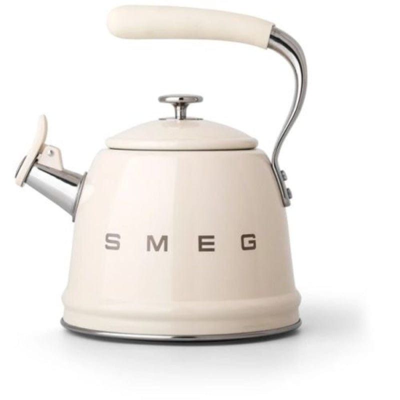 Smeg Whistling Kettle, 2.3 Litre Cream CKLW2001CR