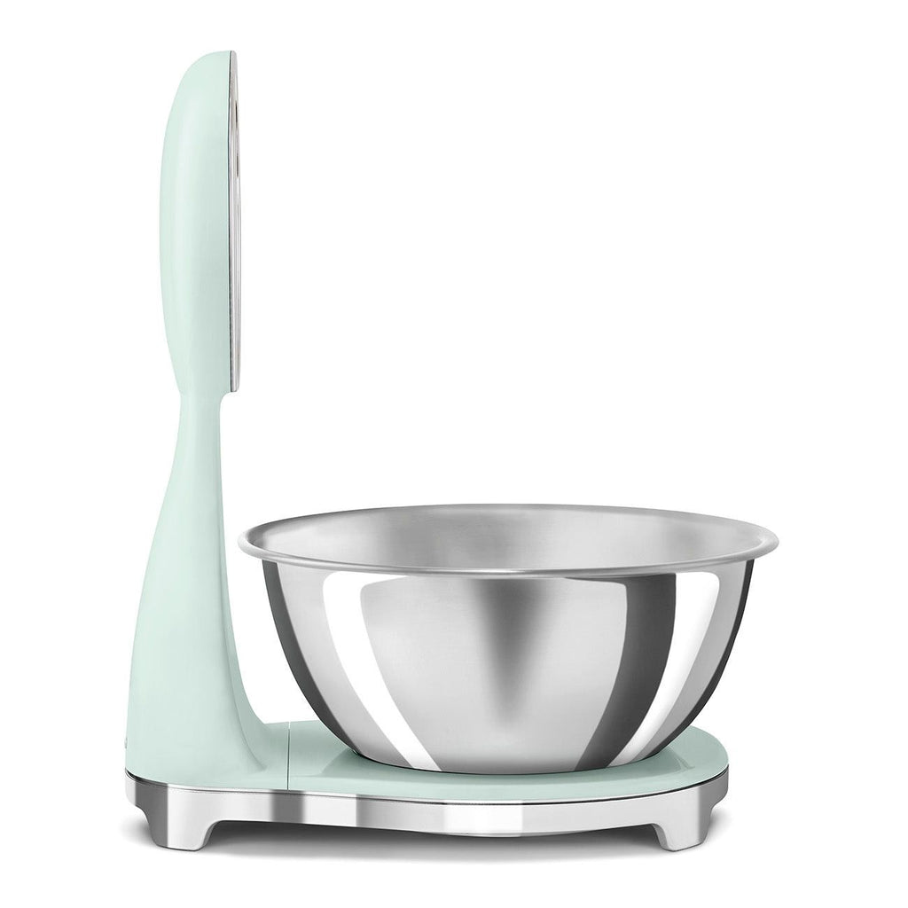 Smeg 50's Style Analog And Digital Kitchen Scale Pastel Green Glossy KSF01PGWW