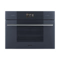 Smeg 40L Neptune Grey Combi Microwave Oven Linea SO4102M1G
