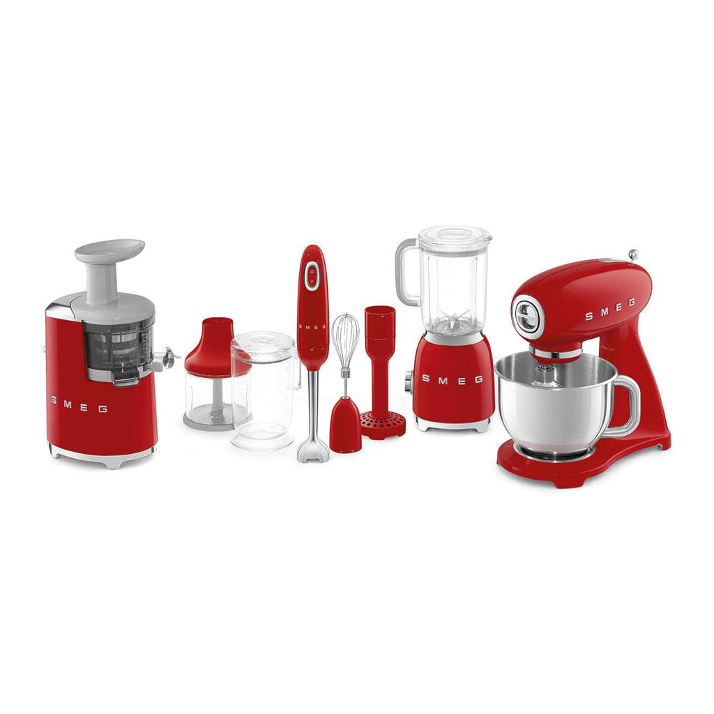 Smeg Retro 4.8 Litre Retro Stand Mixer Red SMF03RDSA