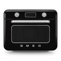 Smeg Countertop Combi Steam Oven 50's Style Aesthetic Black Glossy COF01BLEU