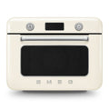 Smeg Countertop Combi Steam Oven 50's Style Aesthetic Cream Glossy COF01CREU