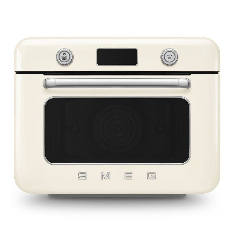 Smeg Countertop Combi Steam Oven 50's Style Aesthetic Cream Glossy COF01CREU
