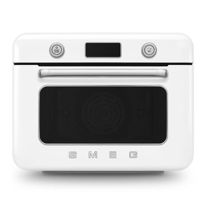 Smeg Countertop Combi Steam Oven 50's Style Aesthetic White Glossy COF01WHEU