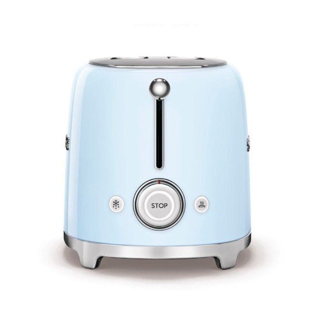 Smeg Retro 1500W 4 Slice Toaster Pastel Blue TSF02PBSA