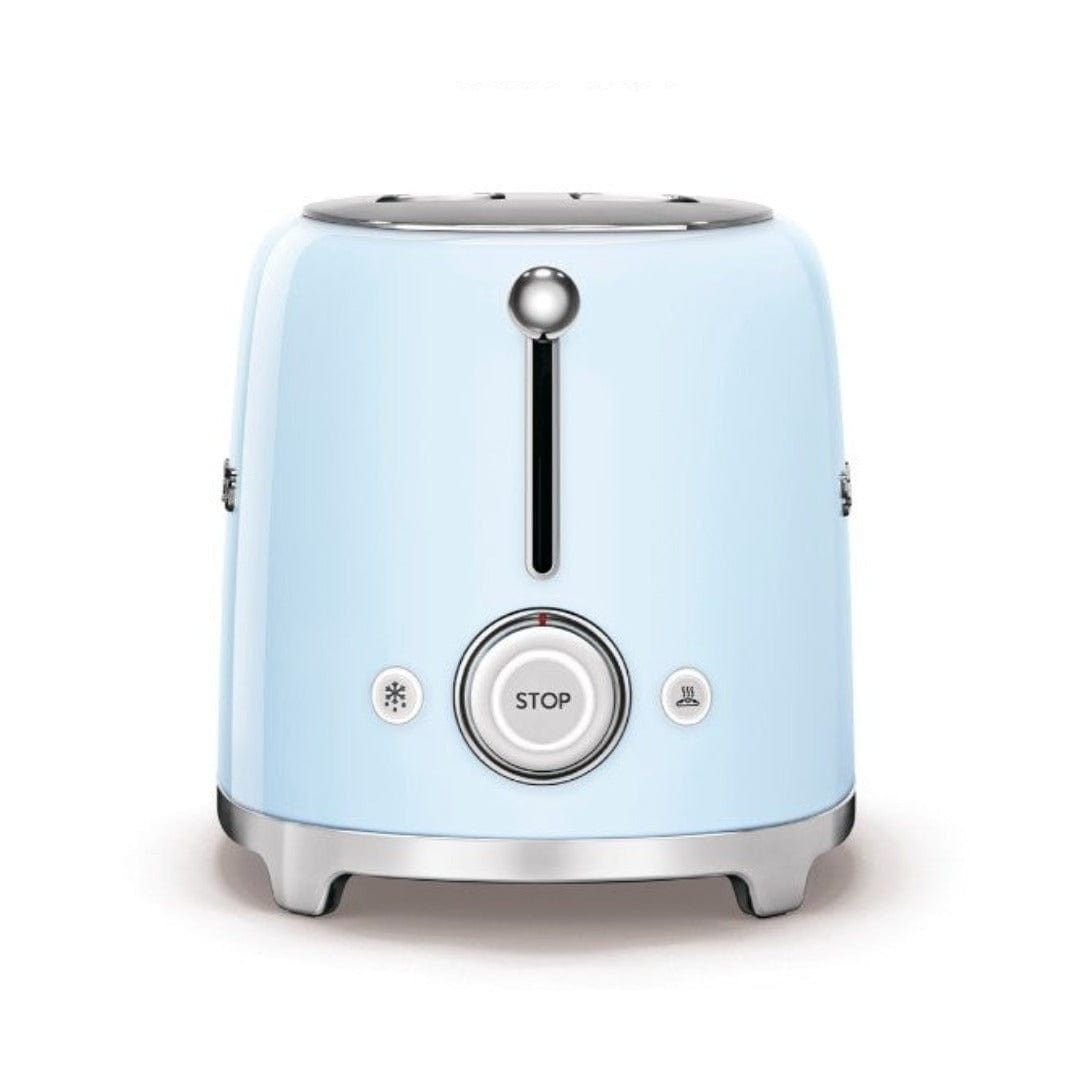 Smeg Retro 1500W 4 Slice Toaster Pastel Blue TSF02PBSA