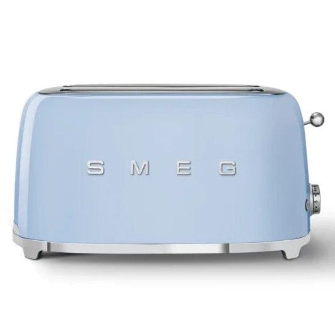 Smeg Retro 1500W 4 Slice Toaster Pastel Blue TSF02PBSA