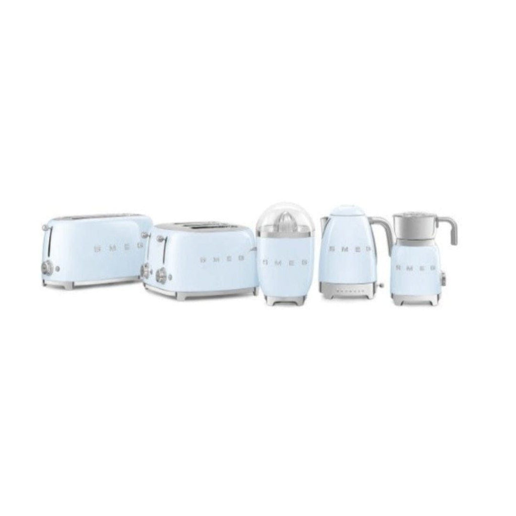 Smeg Retro 2000W 4 Slice Toaster Pastel Blue TSF03PBSA