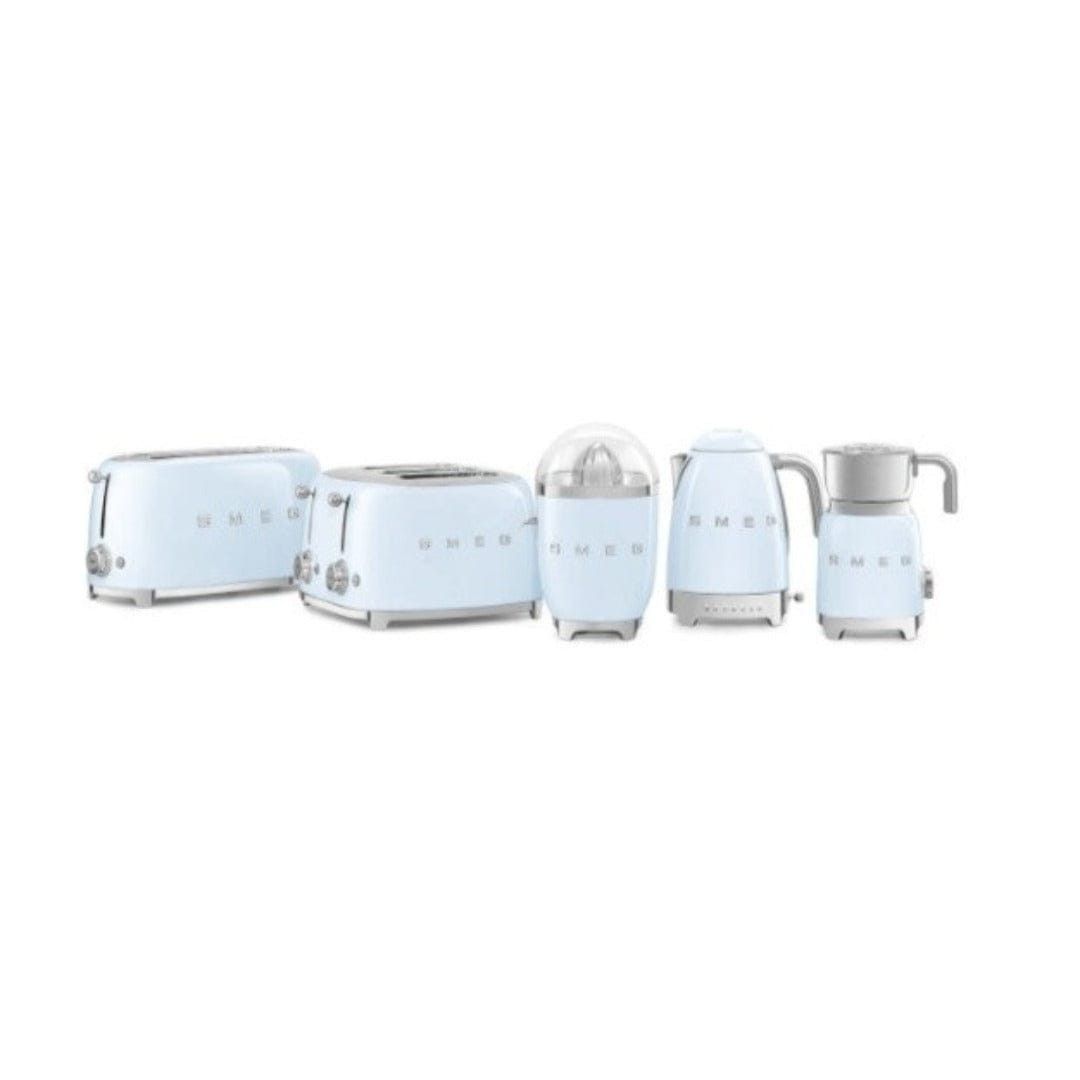 Smeg Retro 2000W 4 Slice Toaster Pastel Blue TSF03PBSA