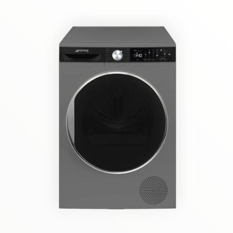 Smeg 9kg Dark Inox Free Standing Tumble Dryer - D3T9XSA
